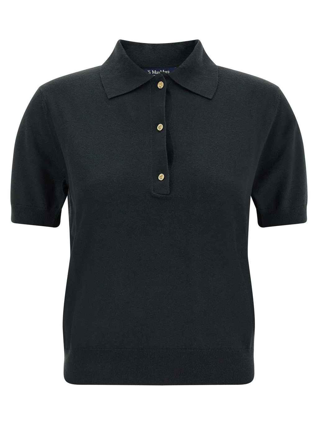 'Pomposa' knit polo shirt