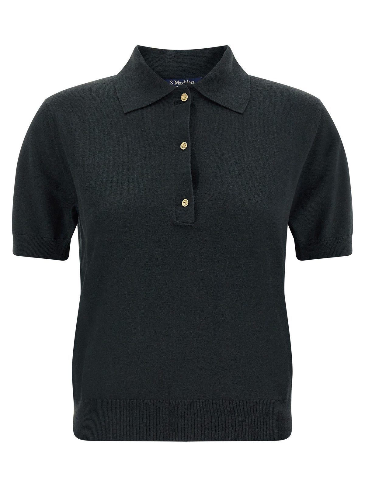 'Pomposa' knit polo shirt