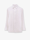 Poplin shirt with front panel