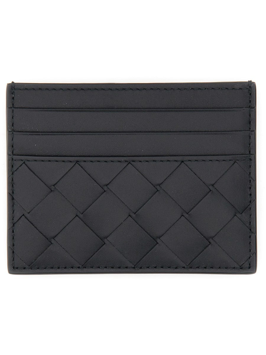 PORTACARTE IN PELLE INTRECCIATA 2