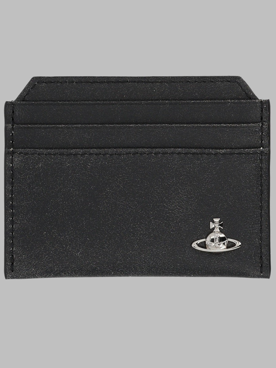 Portacarte Slim In Pelle Con Orb