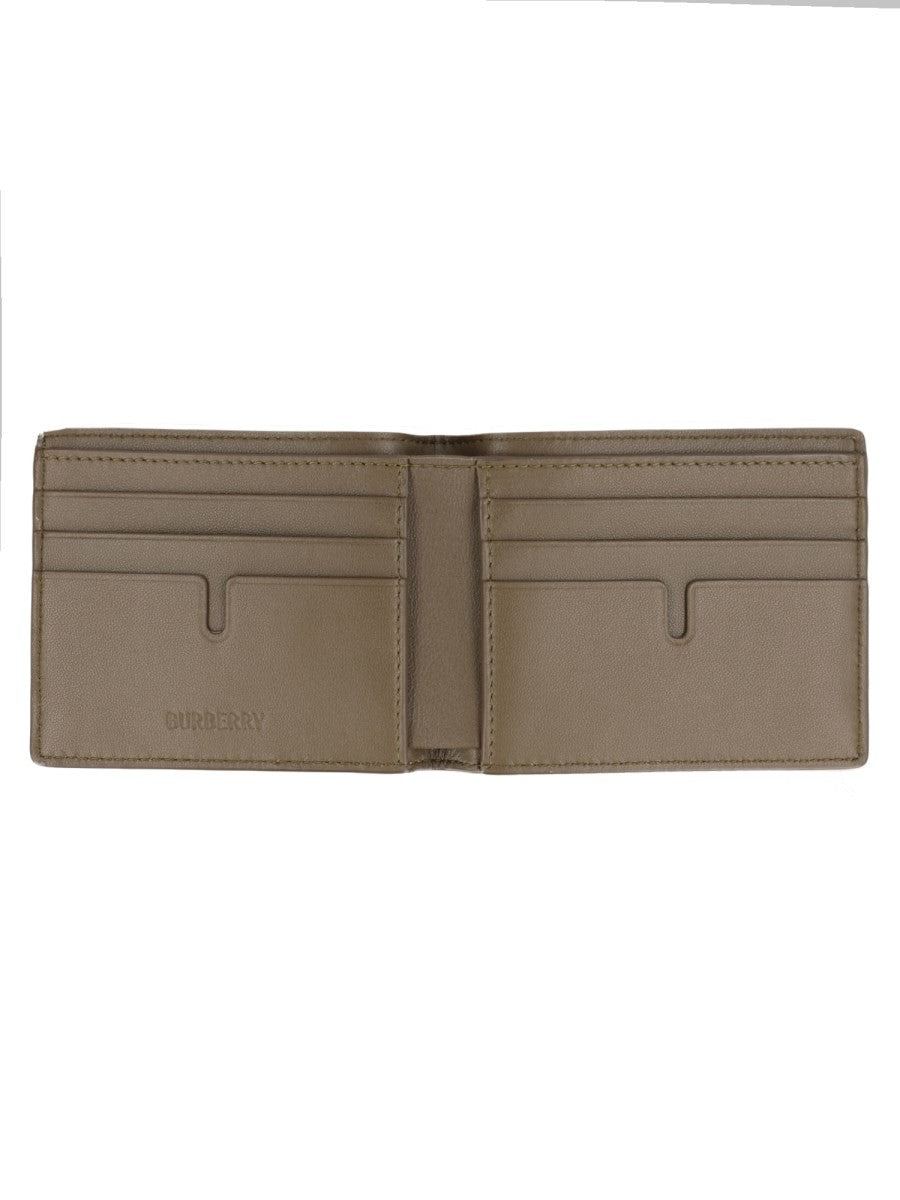 Portafoglio Bifold con Stampa Check 3