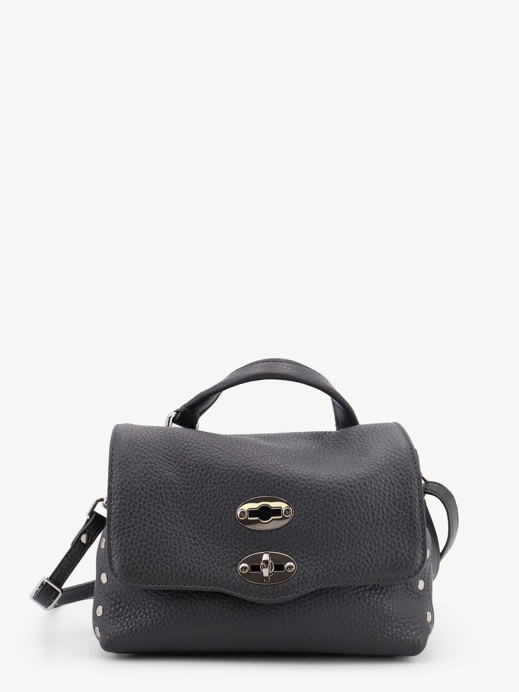 Postina® Baby hammered leather crossbody bag