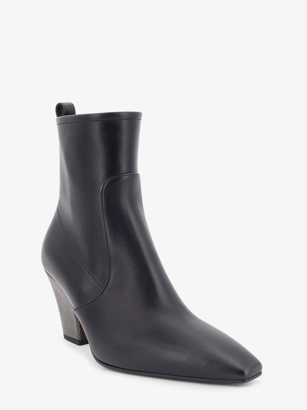 Precious Heel leather ankle boots 2