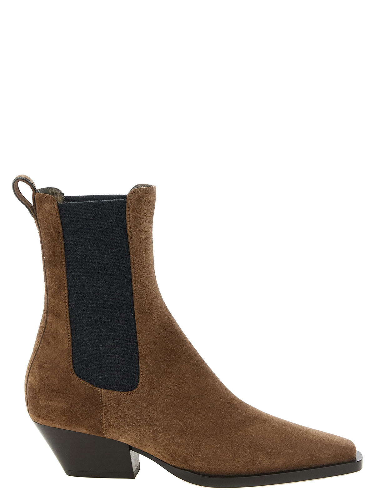 'Precious Loop Detail' ankle boots