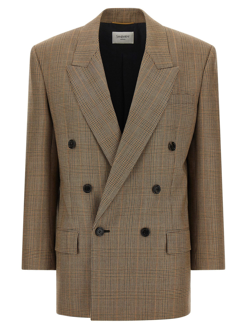 Prince of Wales houndstooth blazer