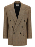Prince of Wales houndstooth blazer