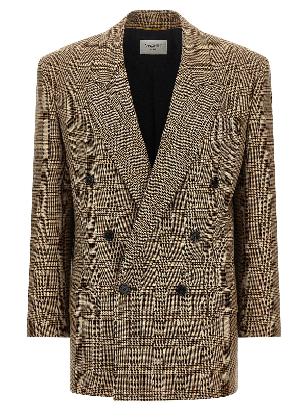 Prince of Wales houndstooth blazer