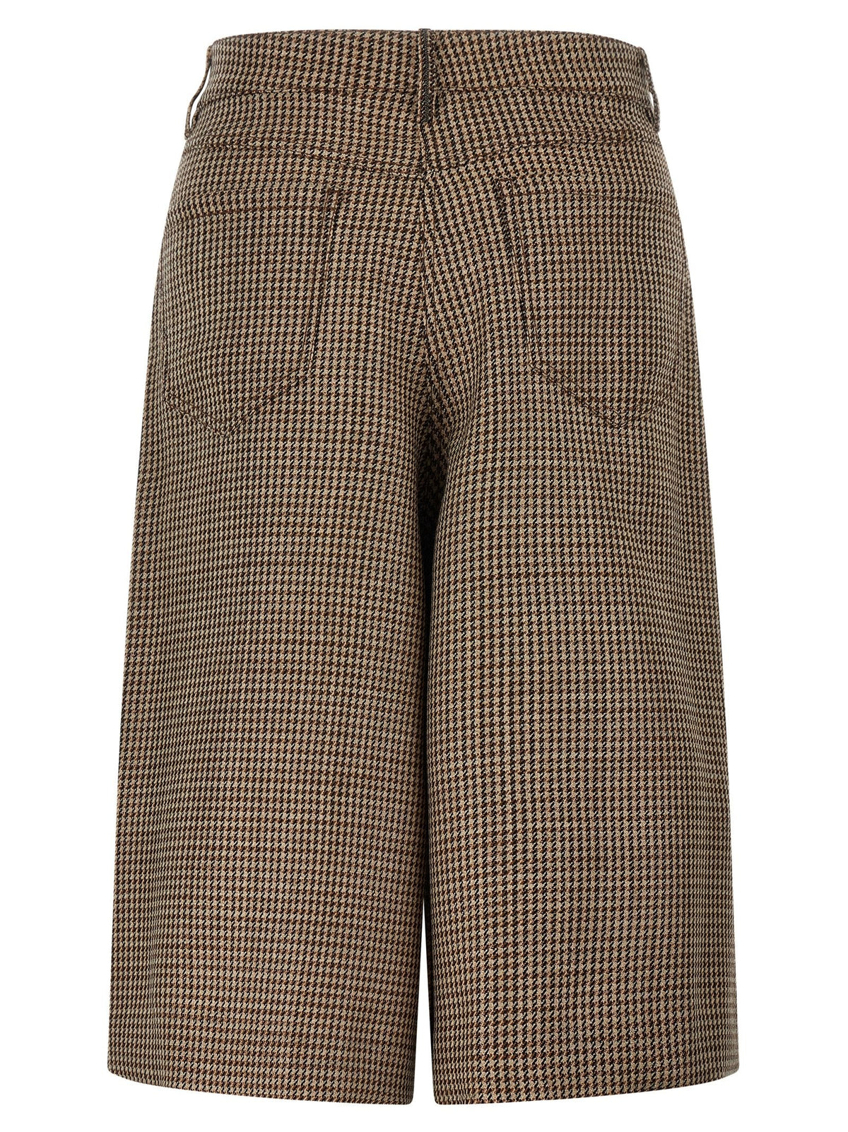 Prince of Wales lamé bermuda shorts 2
