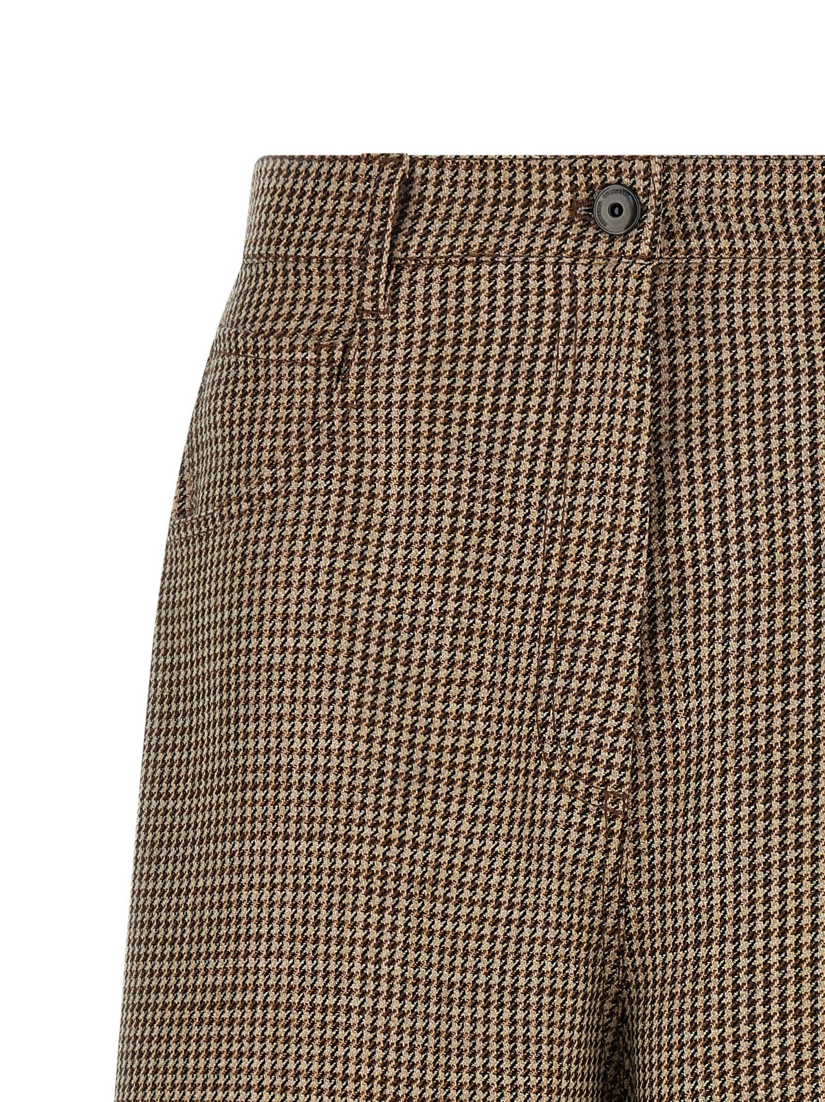 Prince of Wales lamé bermuda shorts 3