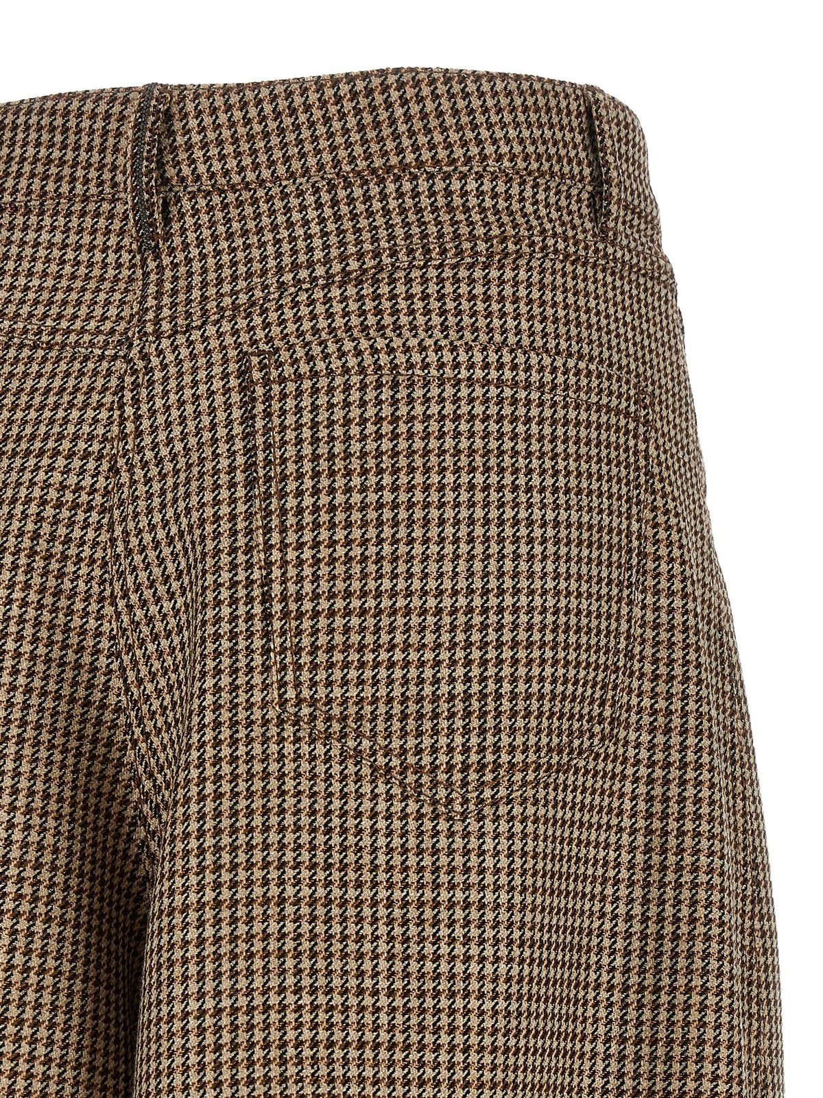 Prince of Wales lamé bermuda shorts 4