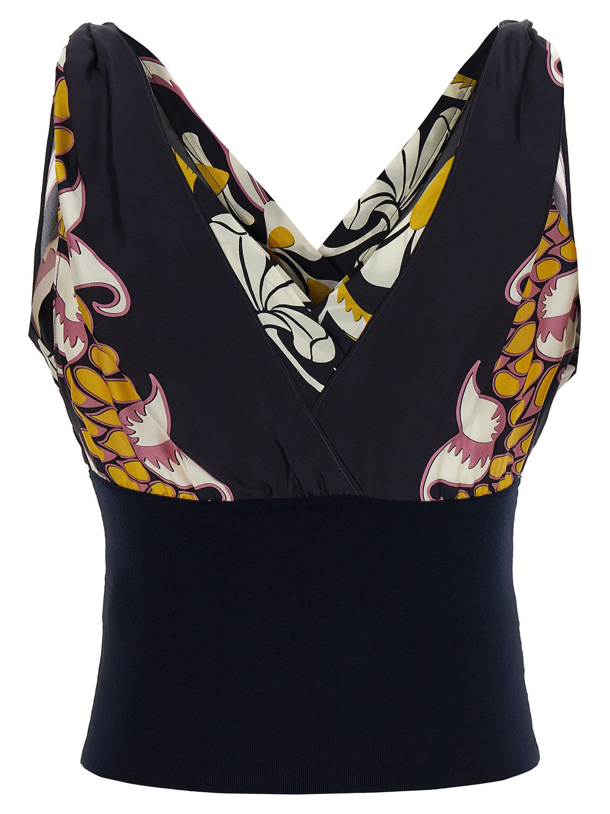 Printed silk top 2