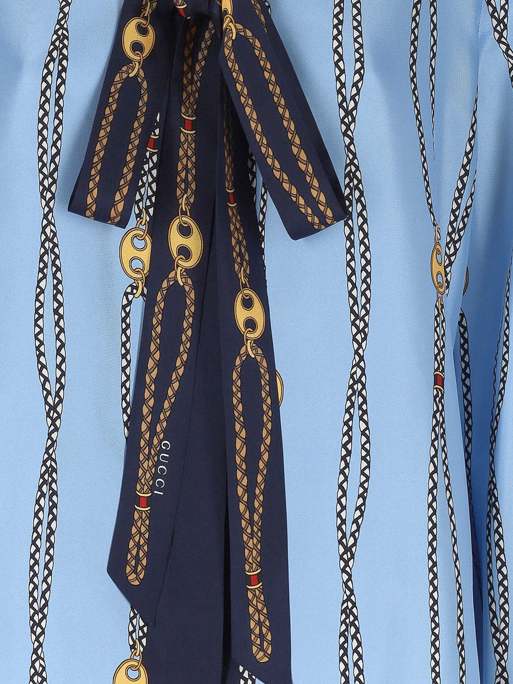 Printed silk twill shirt 5