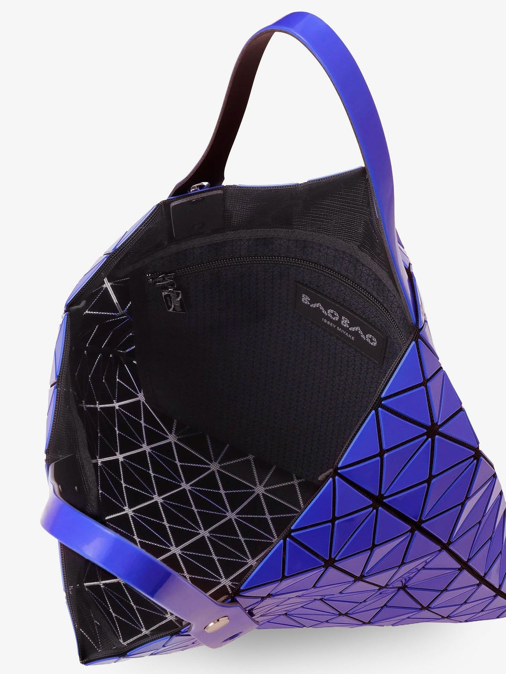 Prism Gloss shoulder bag with triangular pattern 4