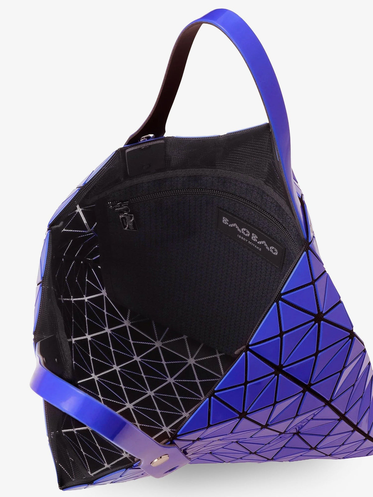 Prism Gloss shoulder bag with triangular pattern 4