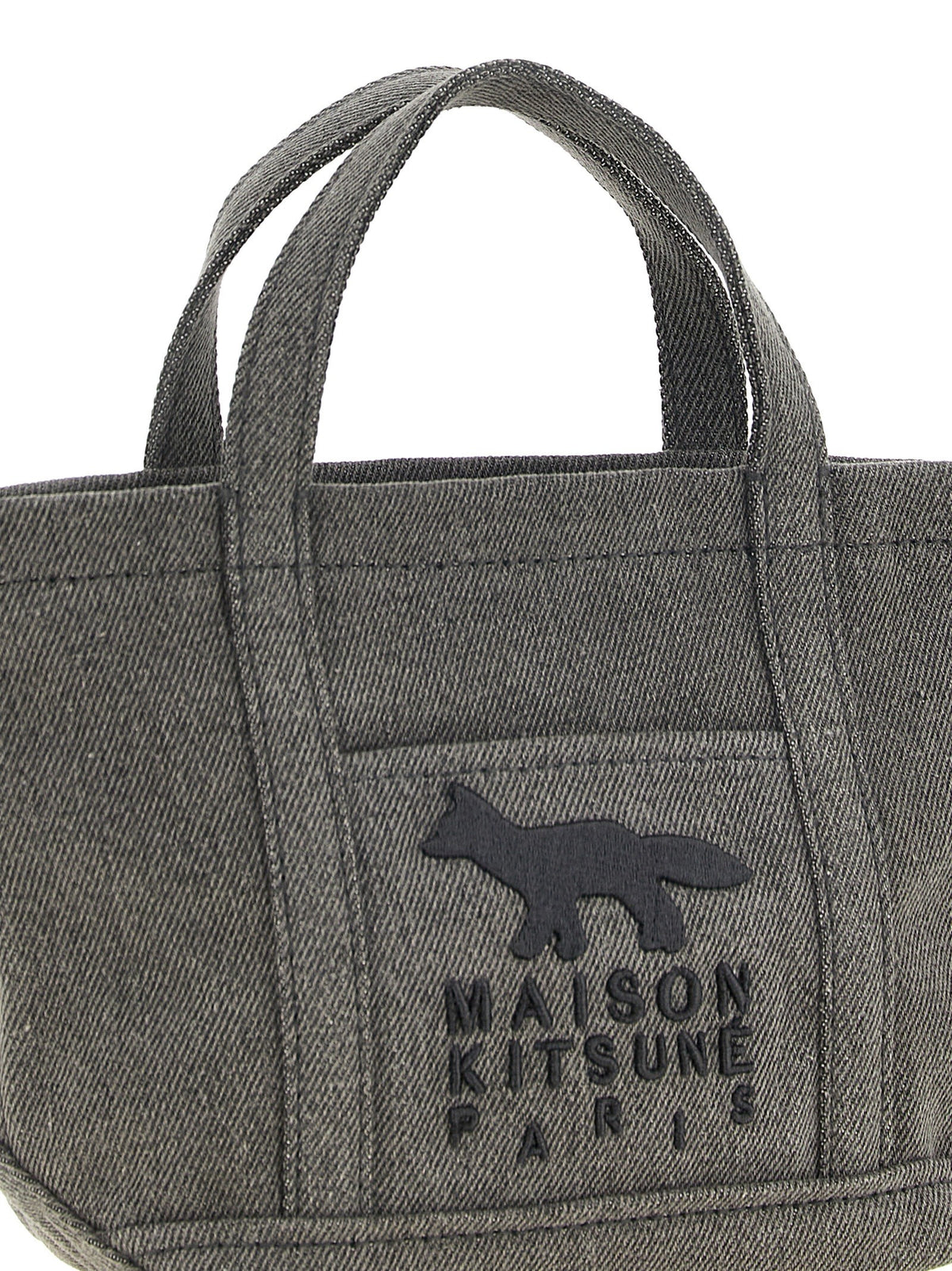 'Profile Fox' mini shopping bag 3