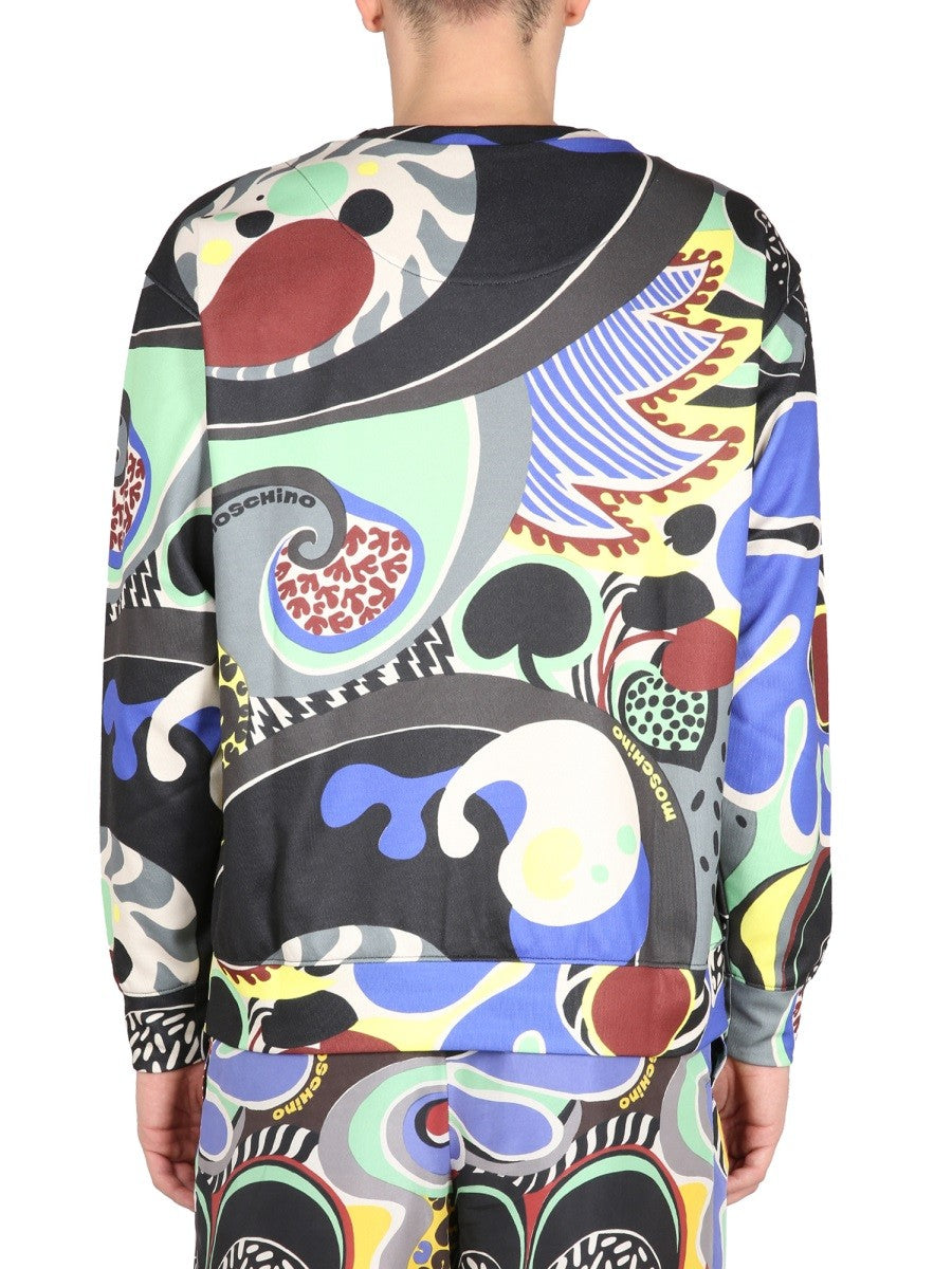 PSYCHEDELIC PRINT SWEATSHIRT 3