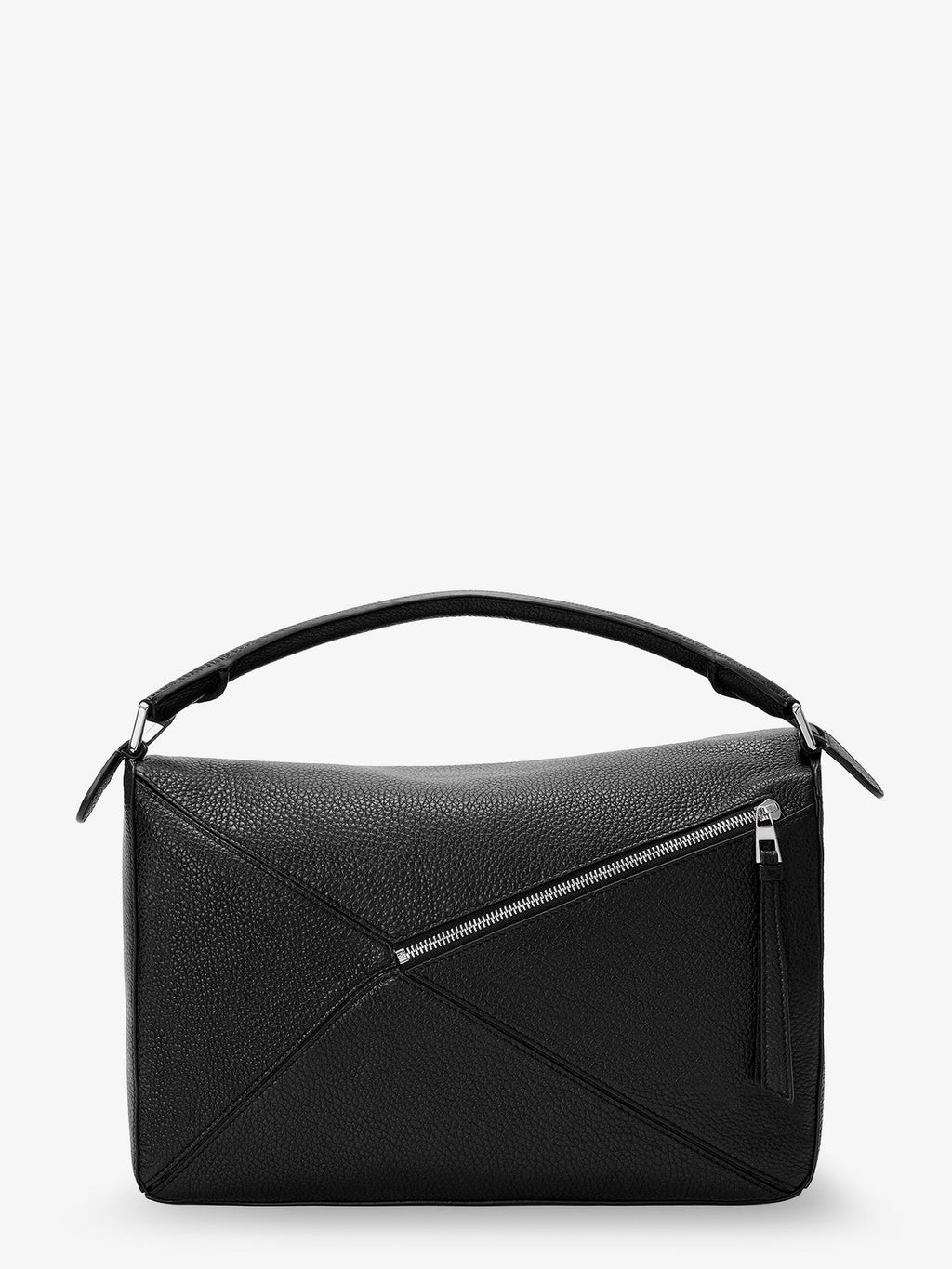 Puzzle Large textured leather handbag 2