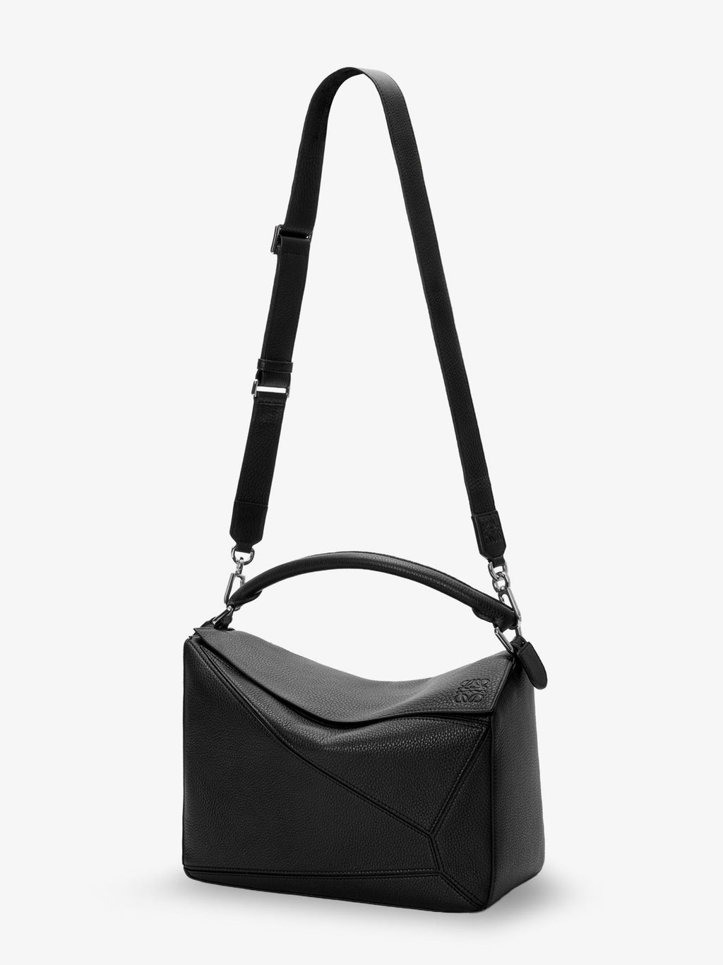 Puzzle Large textured leather handbag 3