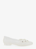 PVC ballerinas with beading on the front