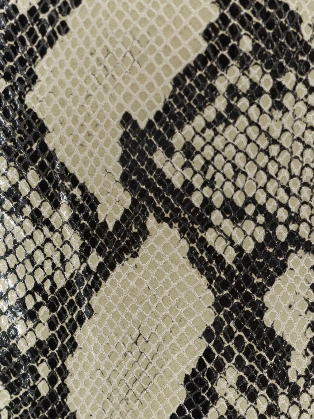 Python-print leather midi skirt 3