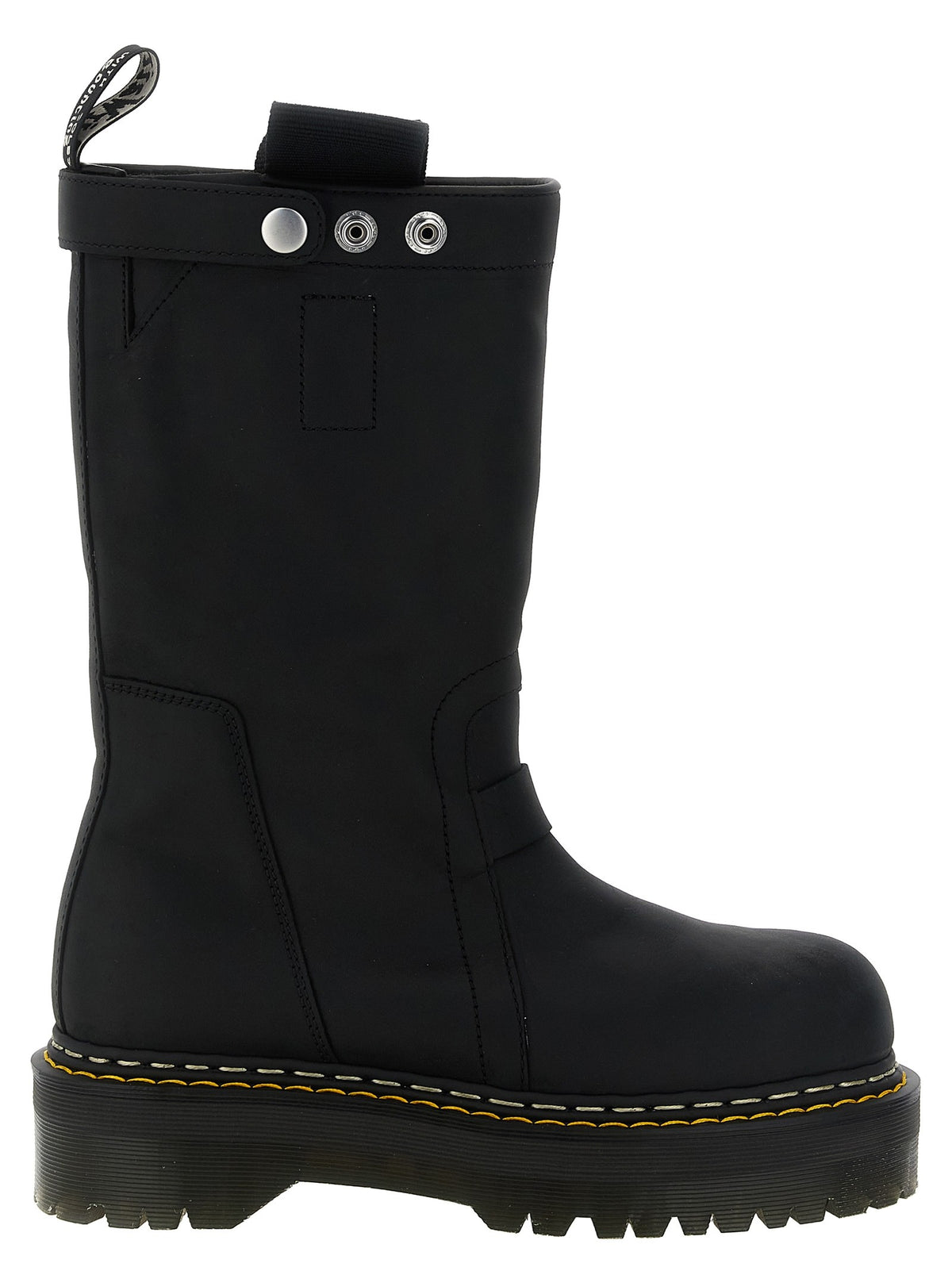 'Quad Sole Pull On' Dr.Martens x RickOwens boots