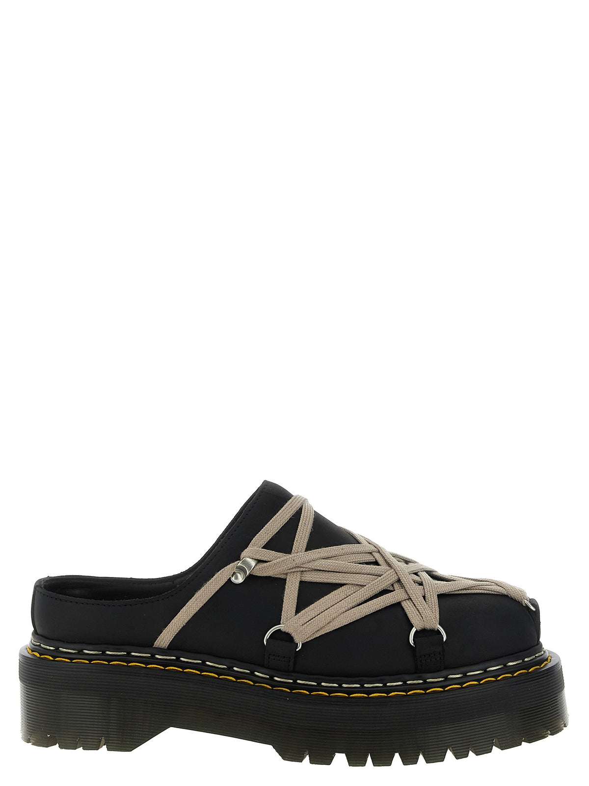 'QuadSoleMegalace®' mules Dr.Martens x RickOwens
