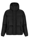 Quilted down jacket