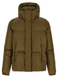 Quilted down jacket