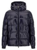 Quilted down jacket