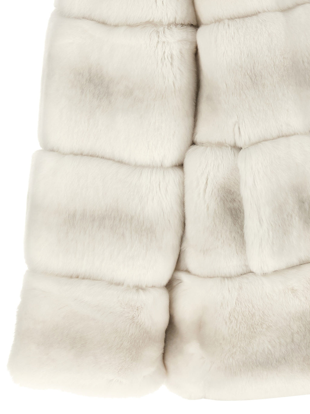 Quilted fur coat 4