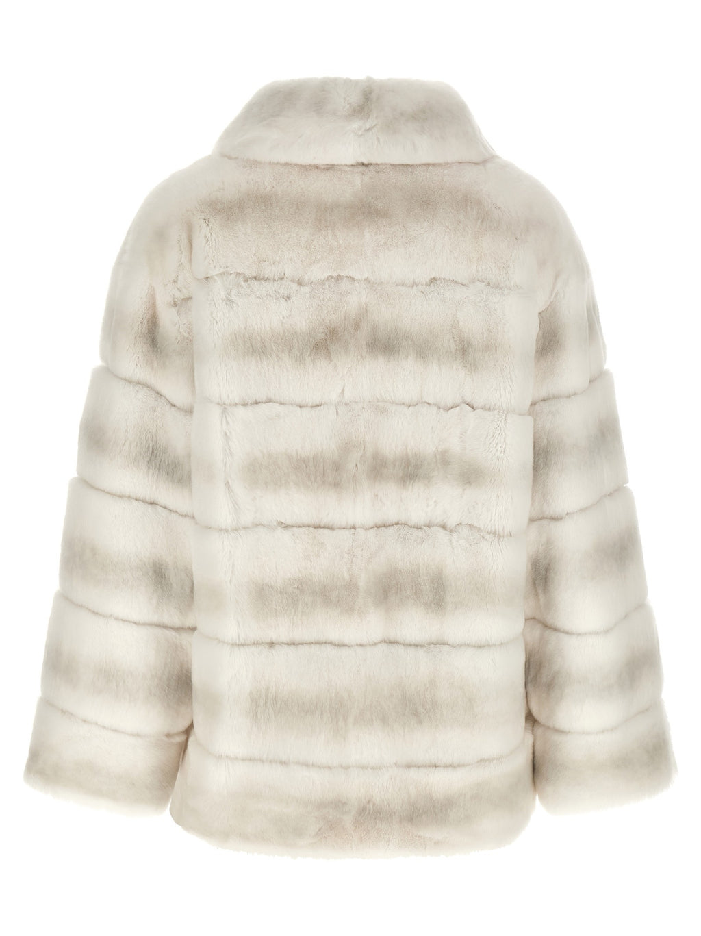 Quilted fur coat 2