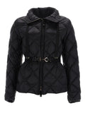 QUILTED JACKET WITH BELT