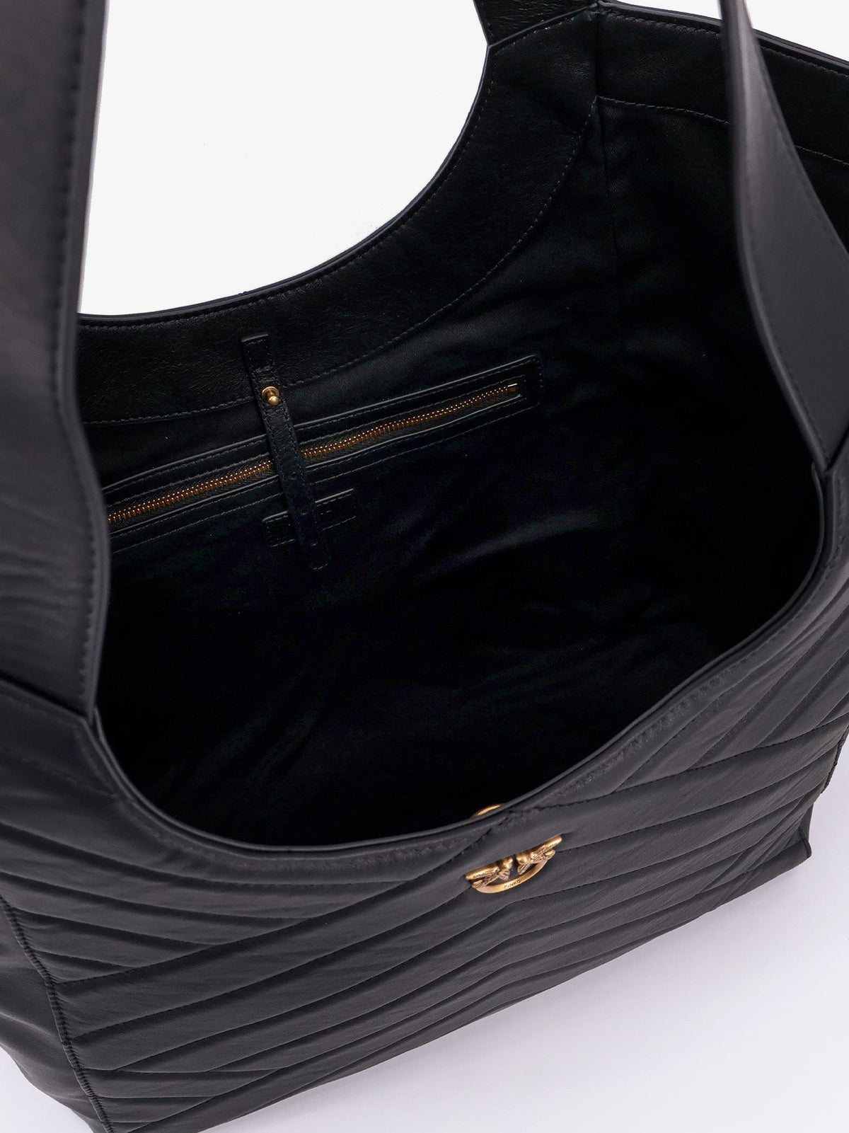 Quilted leather shoulder bag 4
