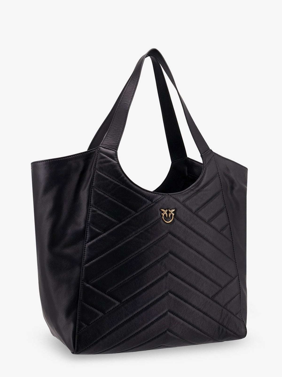 Quilted leather shoulder bag 3