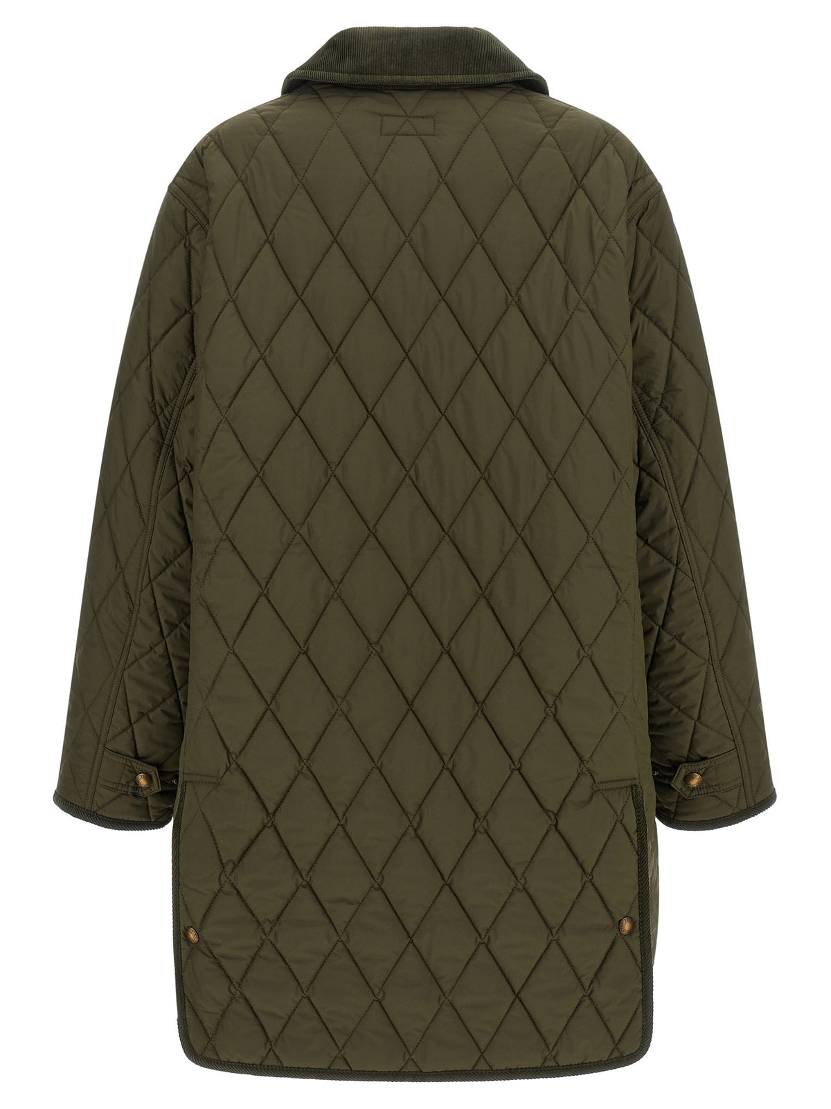 Quilted Padded Jacket With Embroidery 2