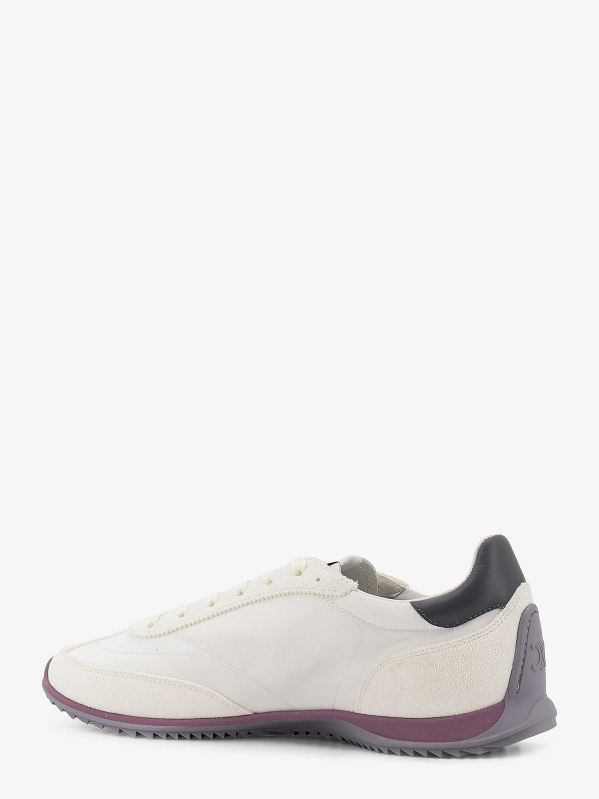 Racer nylon and suede sneakers 3
