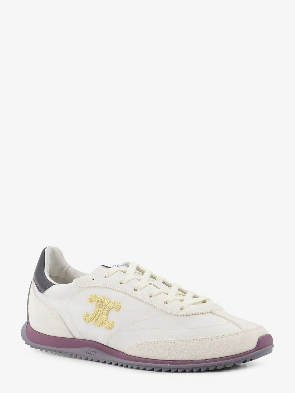 Racer nylon and suede sneakers 2