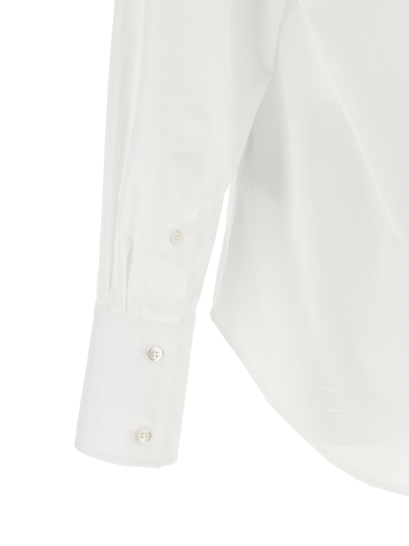 Raw cut hem shirt 4
