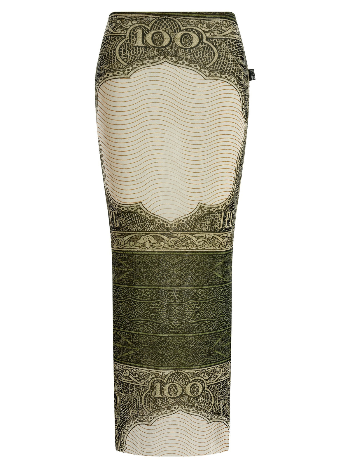 'Re-edition - The Green Cartouche' skirt