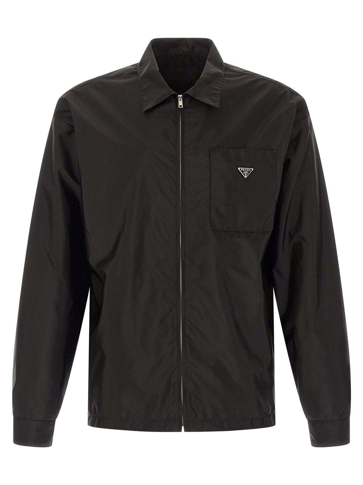 Re-nylon feather shirt