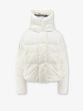 Recycled fabric down jacket