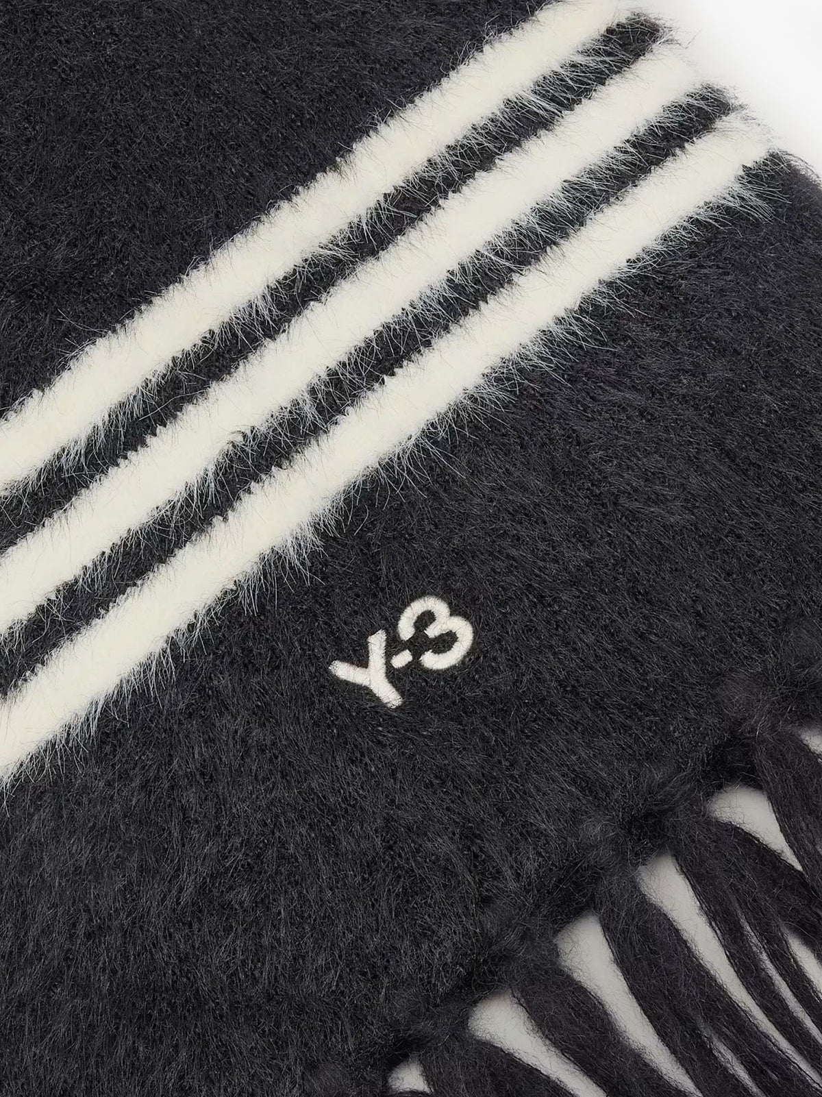 Recycled fabric scarf with logo 2