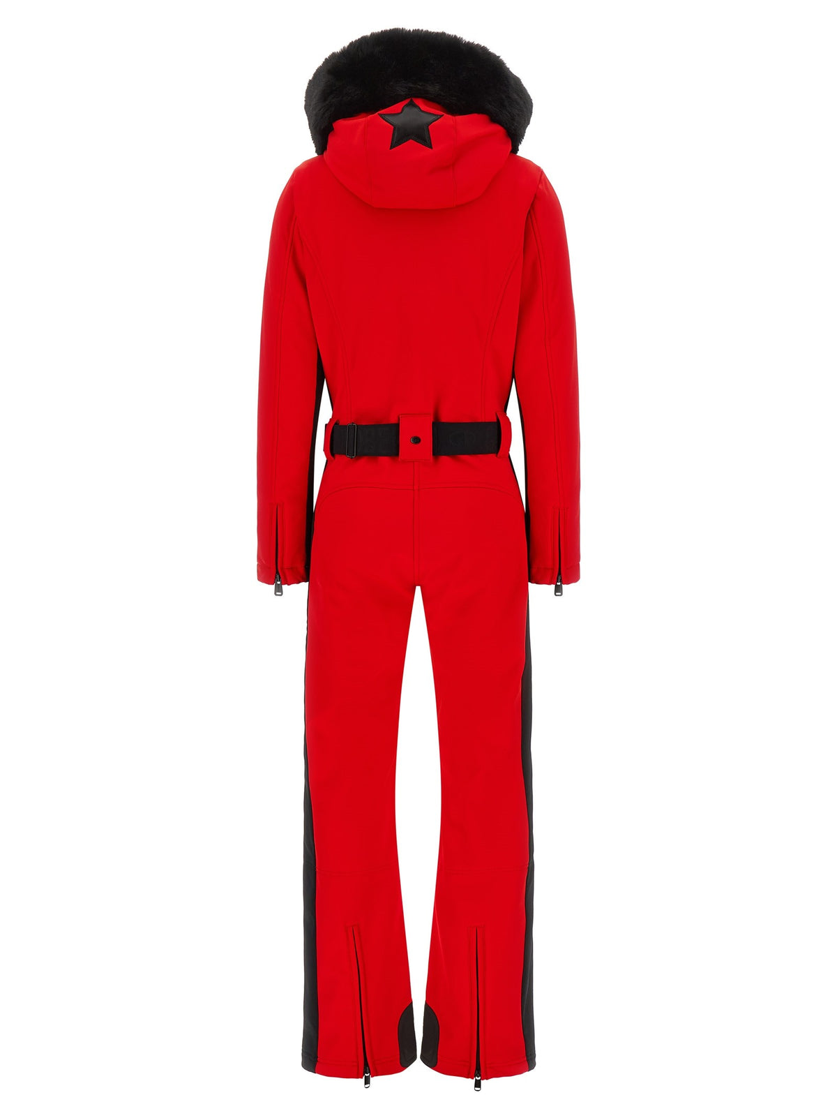 Red 'Parry' ski suit 3