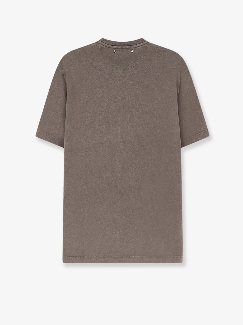 Regular Distressed cotton t-shirt 2
