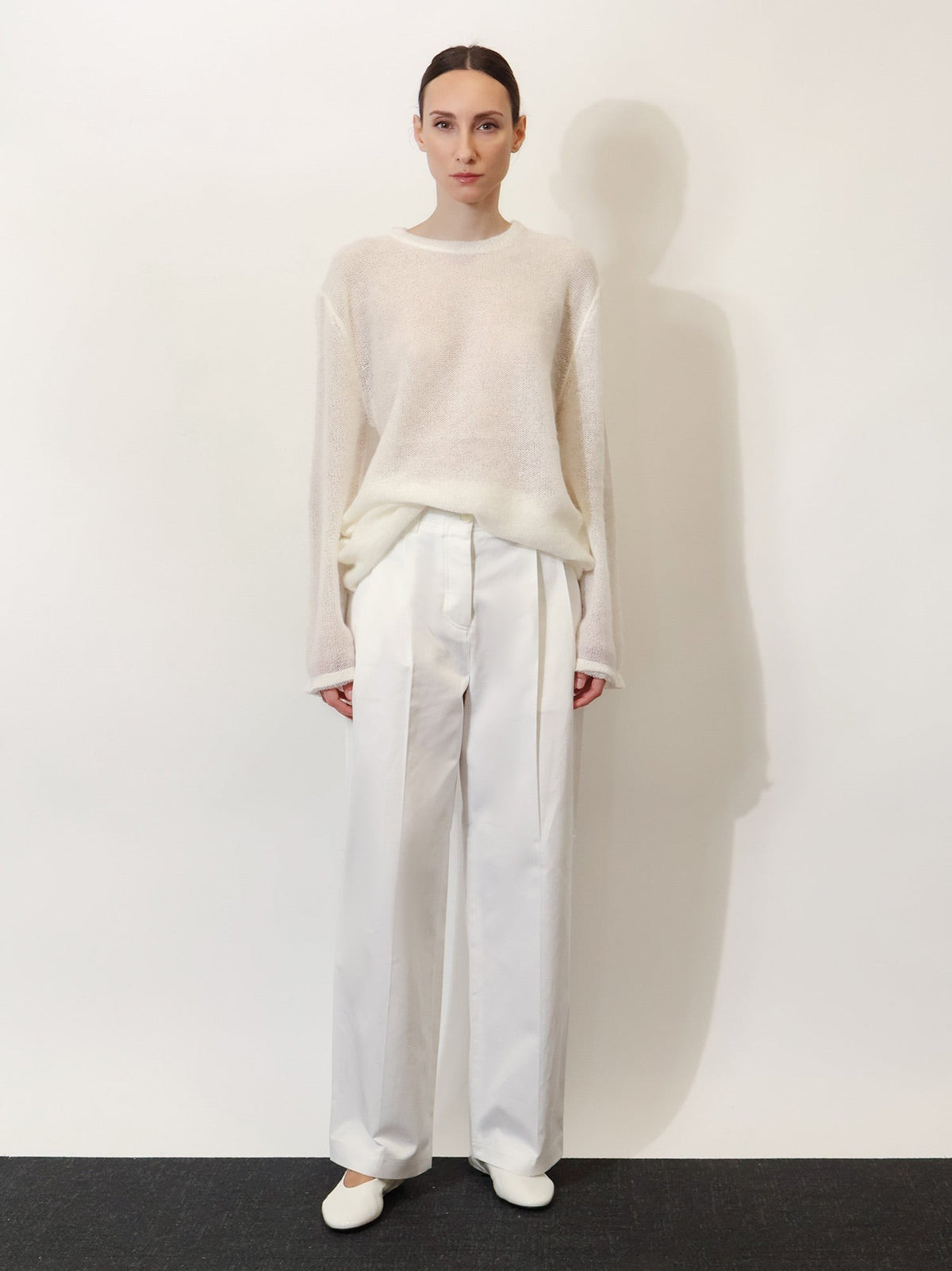 Relaxed cotton trousers 2