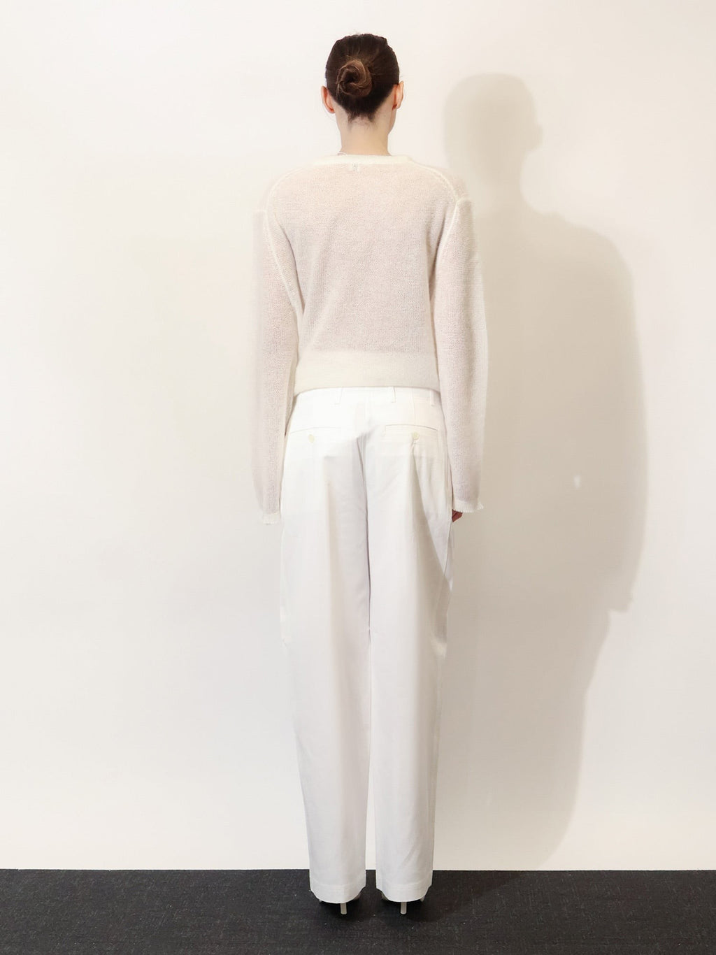 Relaxed cotton trousers 3