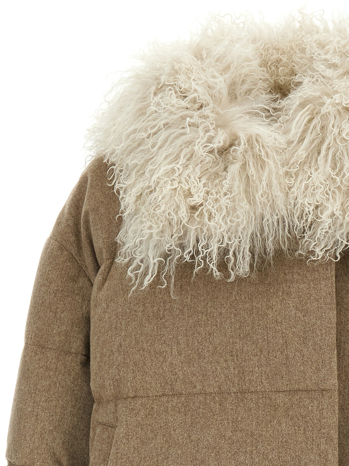 Removable insert down jacket 3