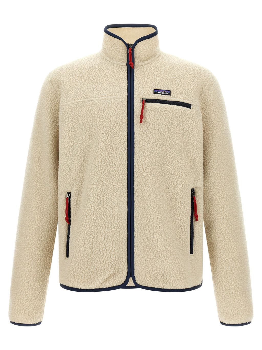 'Retro' beige/blue jacket