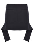 'Reversed Belt Mini' skirt